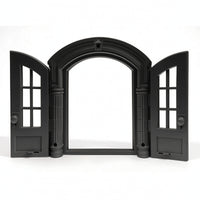 French Pet Door Latchable Pet Door with Latch Easy Access for Bedroom