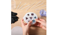 Resin Dice Casting Form Kit Geometric Dice Casting Form with Inserts Easy to Clean for Crafters