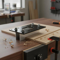 Hidden Connector Jig Portable Furniture Slot Jig Aluminum Alloy for Carpenters