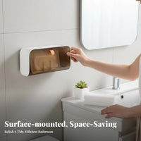 Sanitary menstrual pad Dispenser Multifunctional Sanitary menstrual pad Holder Hygienic for Restroom