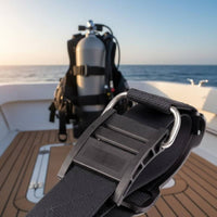 Anti-Slip Pad Diving Cylinder Cam Band Heavy Duty Buckle BCD Cylinder Band