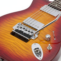 Chrome-Plated Stratocaster Bridge with Springs and Screws Double Tremolo Bridge Compact Electric Guitar Saddles Sturdy