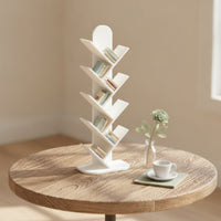 Miniature Tree Bookshelf Compact Mini Bookshelf Minimalist Bookcase for Collectors