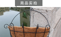 椰棕吊篮花盆悬挂式吊兰花盆创意吊挂专用挂钩绿萝多肉垂吊壁挂盆