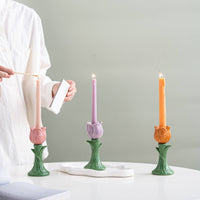 Ceramic Vase Artistic Shape Ceramic Flower Vase Glossy Glaze for Living Room