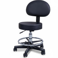 rotating Stool with spinerest Stable Circular Base Upholstered rotating High Chair
