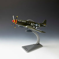 P-51D Mustang Model with Stand P-51 Mustang Model Highly Detailed for Collectors