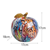 Fruit Figurine Glossy Fruit Figurine Decoration Painted Sculpture for Art Lovers, Living Room