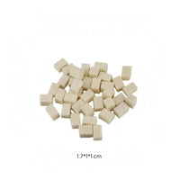 90 Pieces Wool Piano Repair Block Beige Whippen Hammer Pillow Block 17 Mm