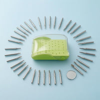 Oral Dental Rotary Tool Box Transparent Medical Storage Safeguarding Lid