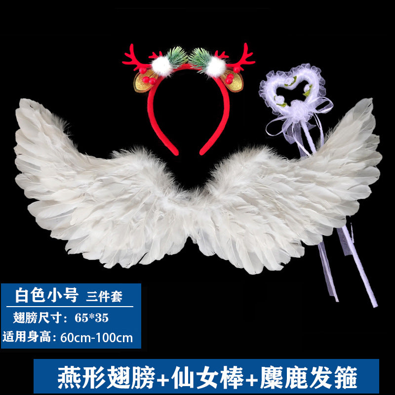 White S Deer SET