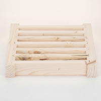 Sauna Room Wooden Vent Rectangular Wooden Louver Vent Slatted
