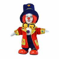 Porcelain Clown Doll Souvenir Gift Handmade Porcelain Clown Poseable Limbs