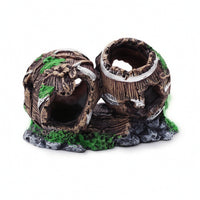 Resin Aquarium Cave Naturalistic Fish Hideout Realistic Fish Cave for Reptiles