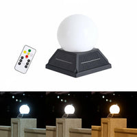 Solar Post Cap Light Energy Saving Post Cap Lamp LED for Driveway