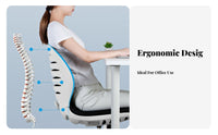 Mesh spine Rolling Chair 360-Degree rotate Office Furniture Padded Seat pad