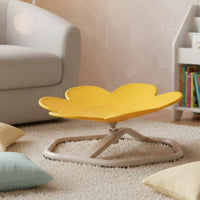 Flower Balance Chair Early Education Flower Shape Rotating Seat Coordination Training Children's Swivel Balance Stool for Kids, Sensory Space