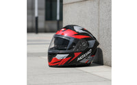 Motorcycles helmet With double Visor Glossy with Sun Visor Anti-Fog for Street Riding