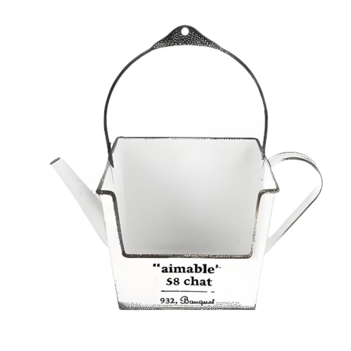Watering Can Planter Multipurpose House Decoration Uncovered Top for Desktop