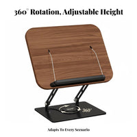 Adjustable perusing Easel 360-Degree Rotation Rotating Adjustable Easel for Home