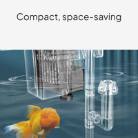 Mini Aquarium Hanging Purifier with Quiet Aeration Pump