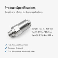 Multi-hole Industrial Air Blow Nozzle, Stainless Steel High Pressure Air Nozzle, Industrial Dust Sup - Image 5