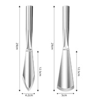 2 Pieces Garden Hand Trowel Stainless Steel Tool Garden Trowel for Hobbyists