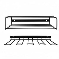 Heavy Duty Drill Holder Rack Space Saving Power Tool Organizer Easy to Install for Garage
