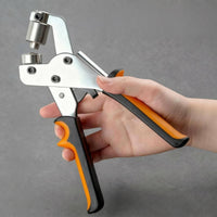 200 Sets 10mm Eyelet Kit Double Color Eyelet Punch Tool Set Includes Washers Grommet Pliers Kit for Tarp Repair, Bag Making