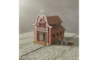 1:72 Scale Cathedral Model Handmade Gift Scale Model Kit Brain Teaser
