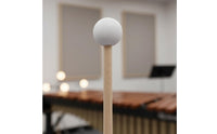2 Pieces Marimba Mallets Wooden Handle Hard Head Mallets Keyboard Instrument Mallet Sleek Finish Percussion Stick Balanced Tone