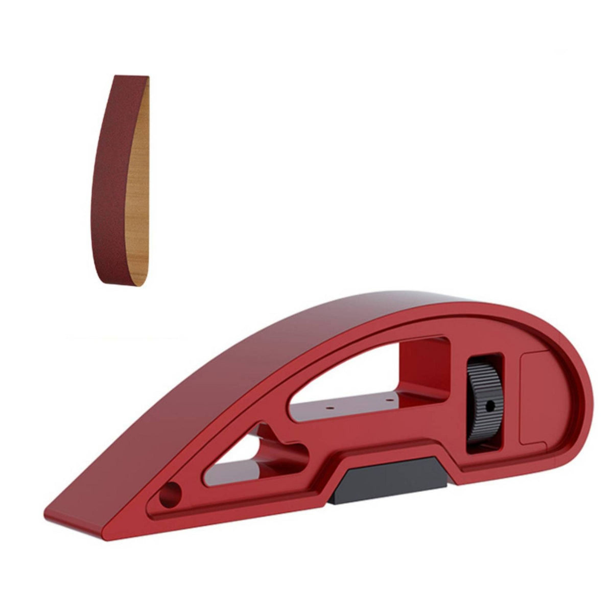 Manual Sander with Tension Wheel Sturdy Sandpaper Clamp Precision