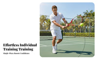 Tennis with Return Ball Easy to Use Solo Tennis Lightweight and Portable Athletic Gear for Beginners, Kids, Indoor, Backyard, Park