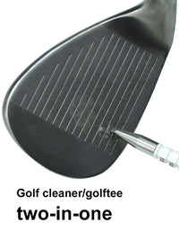 新款高尔夫球TEE可瞄准方向球座golf多功能清洁球钉批发跨境源头