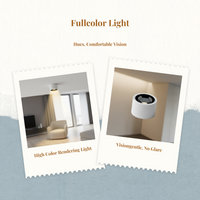 Adjustable LED ceiling spotlight