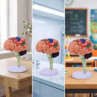 Compact Brain Model with Display Stand