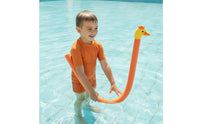 Lightweight Foam Swim Noodle with Animal Head Buoyant U-Shaped Pool Buoy Bendable Swimming Buoy Stick Resilient for Children, Beginners, Water Play