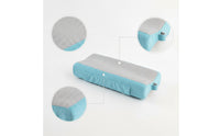 Breathable Wheelchair Armrest Pad Padded Armrest Pad with Mesh Top Cushioned Soft for Nursing Care