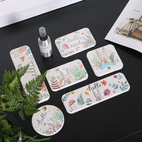 Diatomaceous Earth Absorbent Mat for Bathroom and Kitchen Countertops