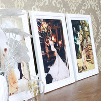 Minimalist Solid Wood Photo Frame for Wedding Photos and Wall Decor