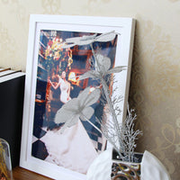 Minimalist Solid Wood Photo Frame for Wedding Photos and Wall Decor