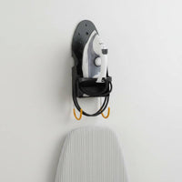 Wall Iron Holder Anti-Scald Ironing Board Hook Storage Space Saver