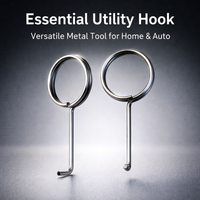 Stainless Steel Drain Removal Hook Tool, Cover Lifter for Cleaning, Kitchen Sink Maintenance for Homeowners