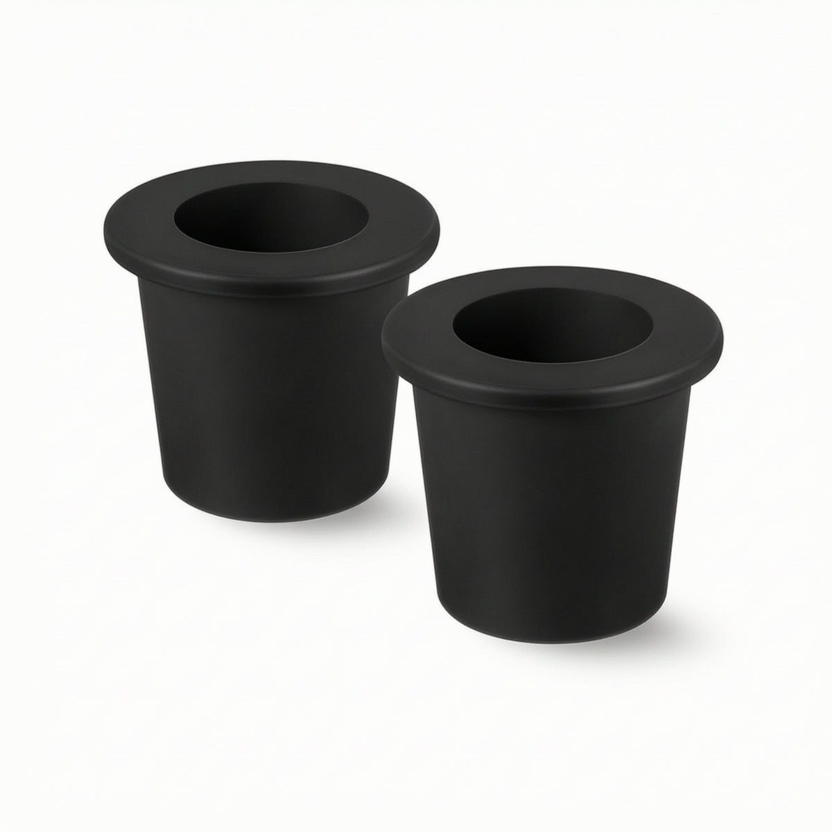 2 Pieces Silicone Cone Insert with Flange Tapered Patio Umbrella Cone Wedge Plug Easy to Install Table Umbrella Hole Insert Flexible for Outdoor Dining