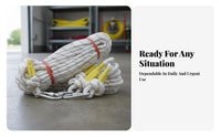 Steel Core Rope High Tensile Strength Fire Evacuation Rope Low Elongation for Firefighters, Evacuation Workers