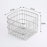 Stainless Steel Colander Kitchen Sink Drainer, 304 Stainless Steel Fruit Washing Basket and Vegetable Washing Basket for Modern Kitchen Use