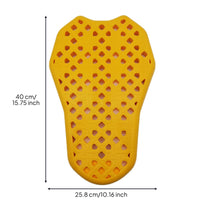 Motorcycle Back Protector Slow Response Back Impact Resistant Motorcycle Jacket Insert for Motocross, Action Sports