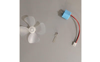 Educational Mini Wind Turbine Generator Kit Miniature Generator with Impeller Translucent Wind Power Demonstration Unit Classroom-Friendly for Teachers, Hobbyists, School Projects