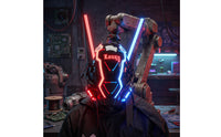 Cyber-Aesthetic Face Guard Helmet With | Futuristic, Full-facial covering, for Cosplay