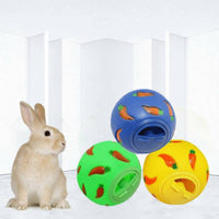 Rabbit Feeder Ball Mental Stimulation Rabbit Treat Ball Boredom Reliever